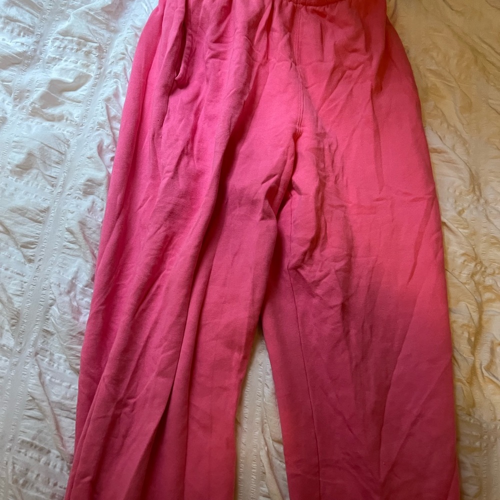 Hollister Bright Pink Sweats